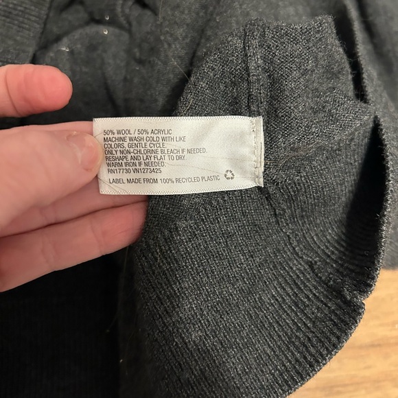 Merona Cardigan. Size Large. Gray - Picture 6 of 6